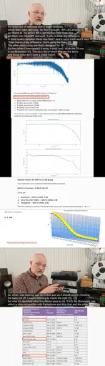 So I'd run out of technical skill in audio analysis,  which didn't take very long. So then I thought: "Ah! Let's employ AI, our friend AI." So what I did is get the two wave fives files, put them into ChatGPT and said: "Look, is there any difference  in tonal quality between these two files?" And it came back and it said: "Yeah there's a big difference. One's using the RIAA EQ.  The other one's using one that's designed for 78."  So then when I interrogated it more, it said "well I think the 78 one is the Brunswick EQ. There's a few of them that are the same and those ones don't have a treble rolloff."  So, what I was hearing was the treble was as it should sound. However, the bass roll off, I wasn't listening to it with the right EQ,  but now it's identified what this device uses as its 78 EQ, the Brunswick one,  which is also compatible with Parlophone and this, that and the other.
