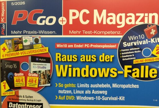 PC Magazin mentioning Linux as a way out of the "windows-falle"